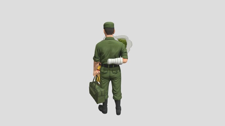 Gift Of War 3D Model