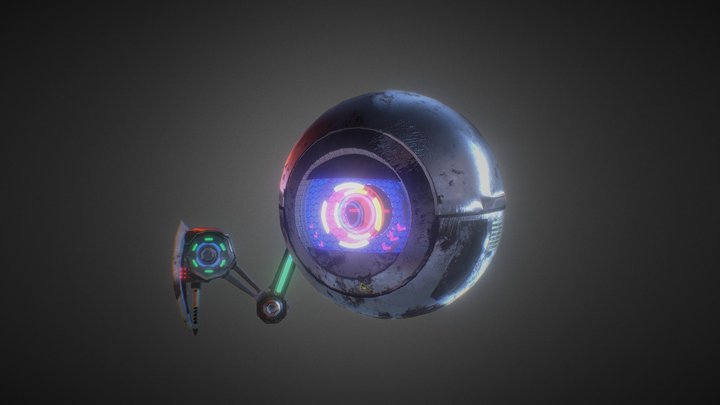 Micro Bot 3D Model