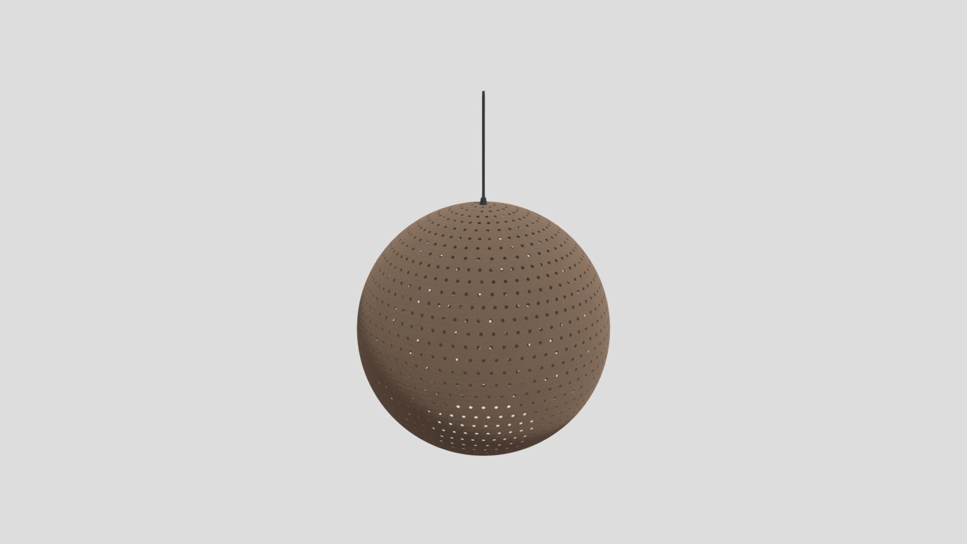 BOLA XL - COPPER SPHERICAL LAMP FROM MEXICO