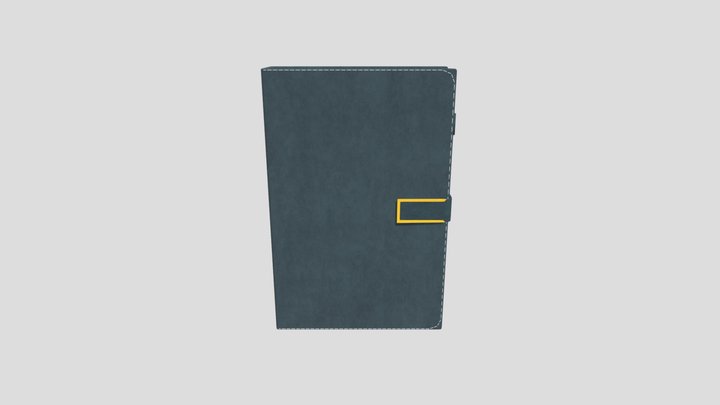 Blue Journal 3D Model