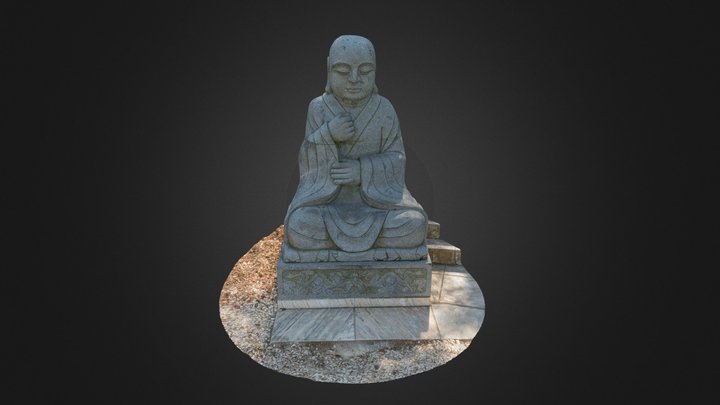 Giant Buddha 3D Model