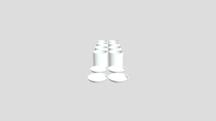 Cups, Plates, Small Cups Set
