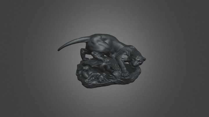 Drame au désert - threedscans.com 3D Model