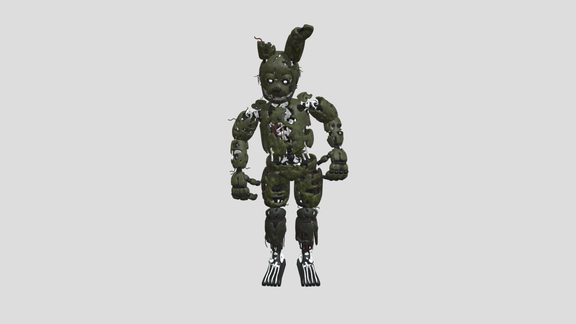 Springtrap blender. 3 Д анимация СПРИНГТРАП. СПРИНГТРАП 3d анимация. Модель спрингтрапа для Prisma 3d. 3д анимация спринтрапа 3360.