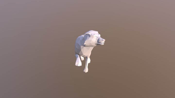 狼4 3D Model