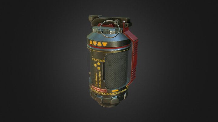 Grenade 3D Model