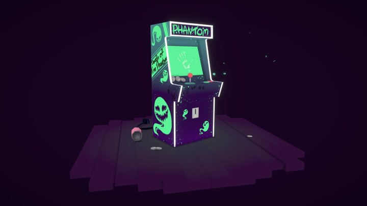 Phantom Arcade 3D Model