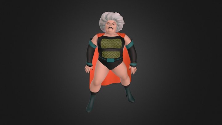 Granny Goodness 3D Model