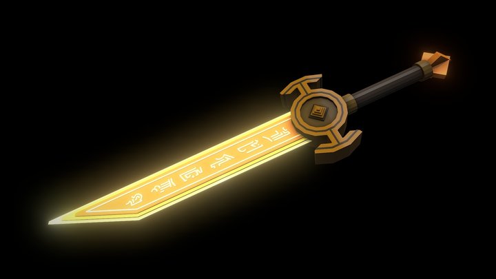 Sunforge Blade (The Dragon Prince) 3D Model
