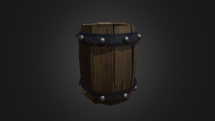 Barrel 3D Model