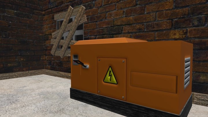 Generator (Game Asset) 3D Model