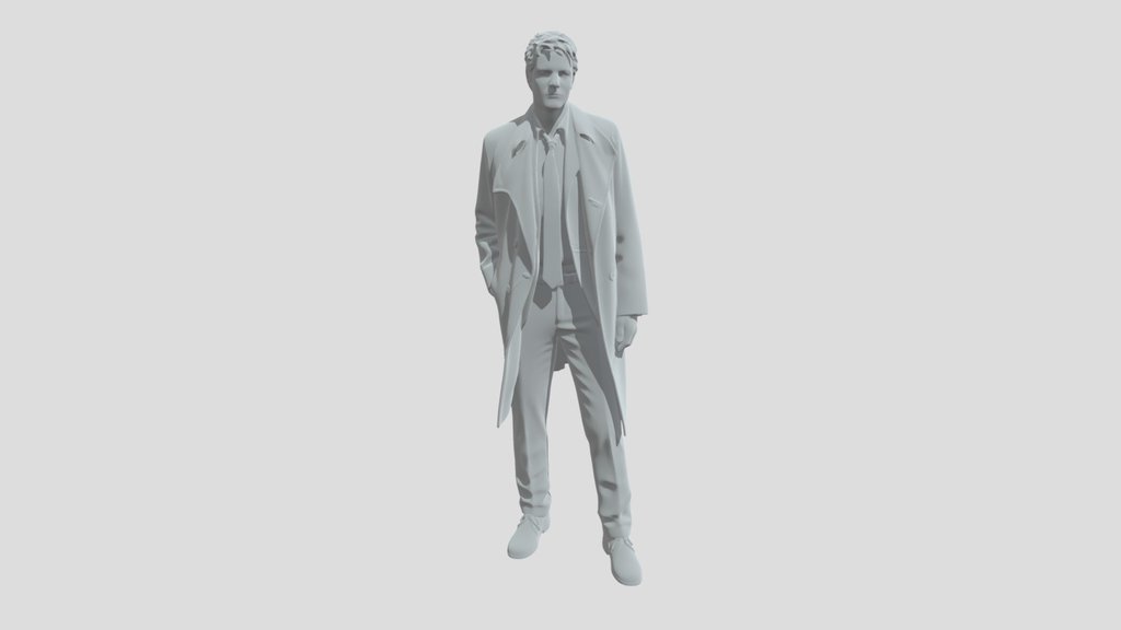 Executive in a Trench Coat