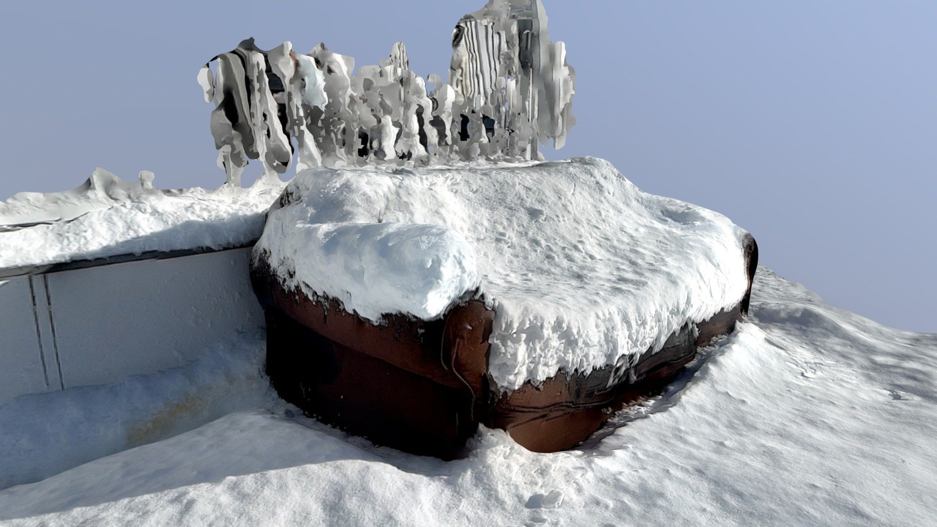 Day 4: Snowy Couch