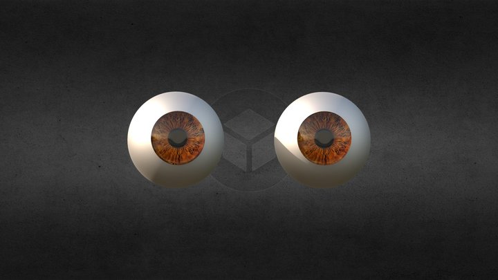Pixar Eyes 3D Model