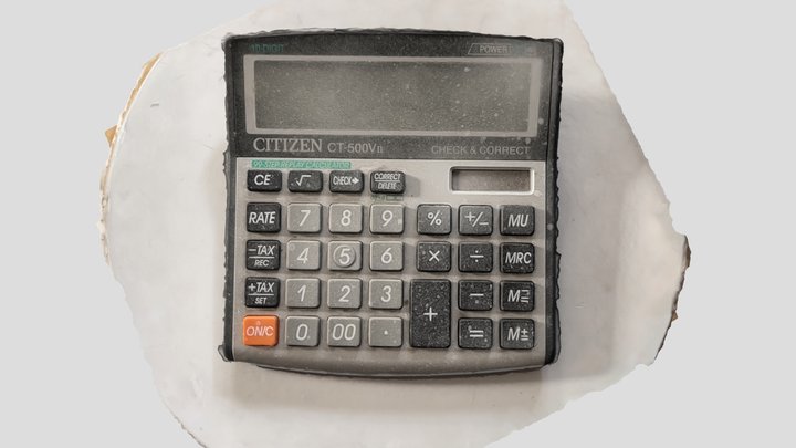 Citizen Calculator 3d Scan 3D Model