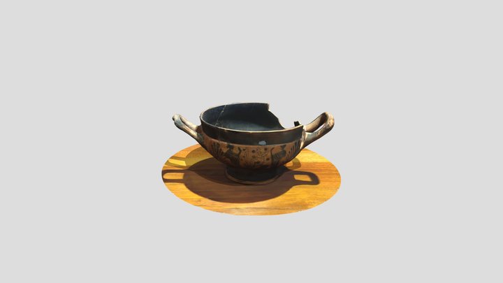 Black- Figure Bowl Scan 3D Model