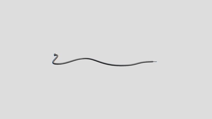 Cable with wires 3D Model