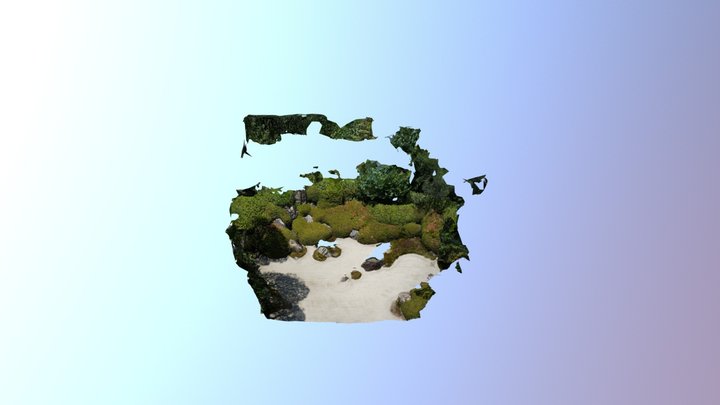 karesansui（枯山水@明月院） 3D Model