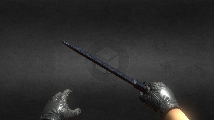 knife animated – Free 3D Model STL