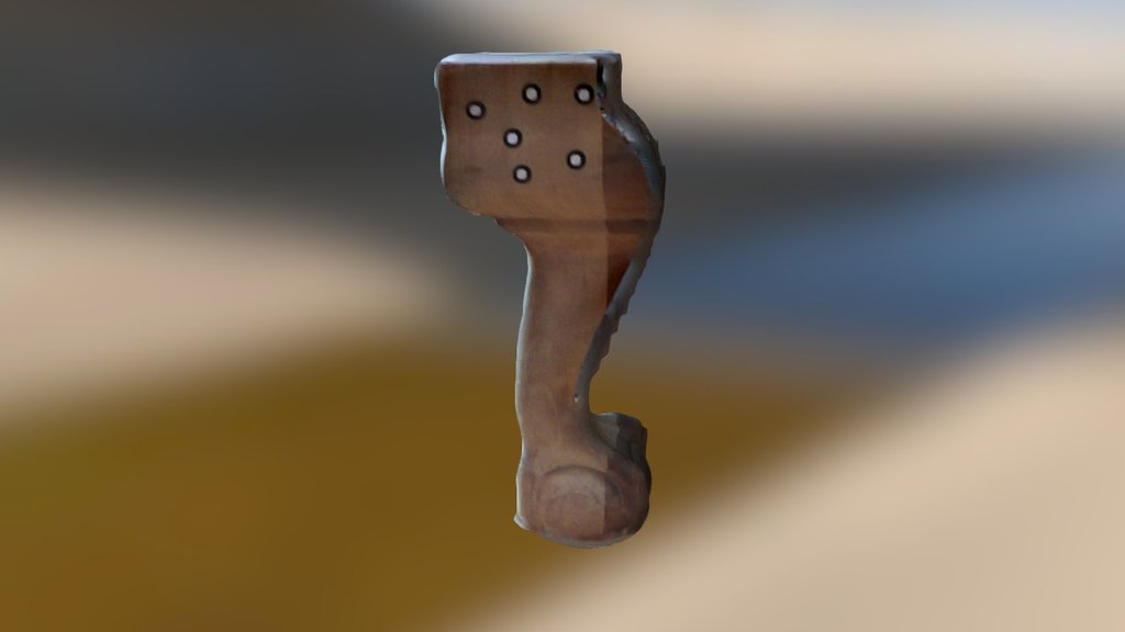 table leg - 3D model by Kevin Scofield (@kevinscofield) [e5dbfff ...