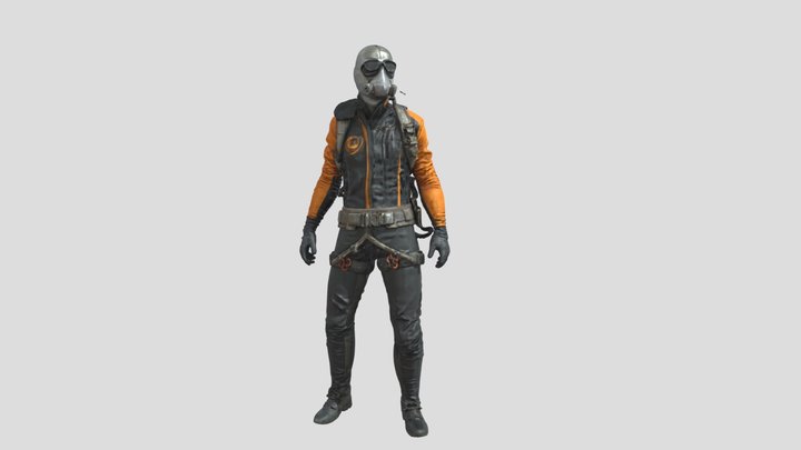 Raider 3D Model
