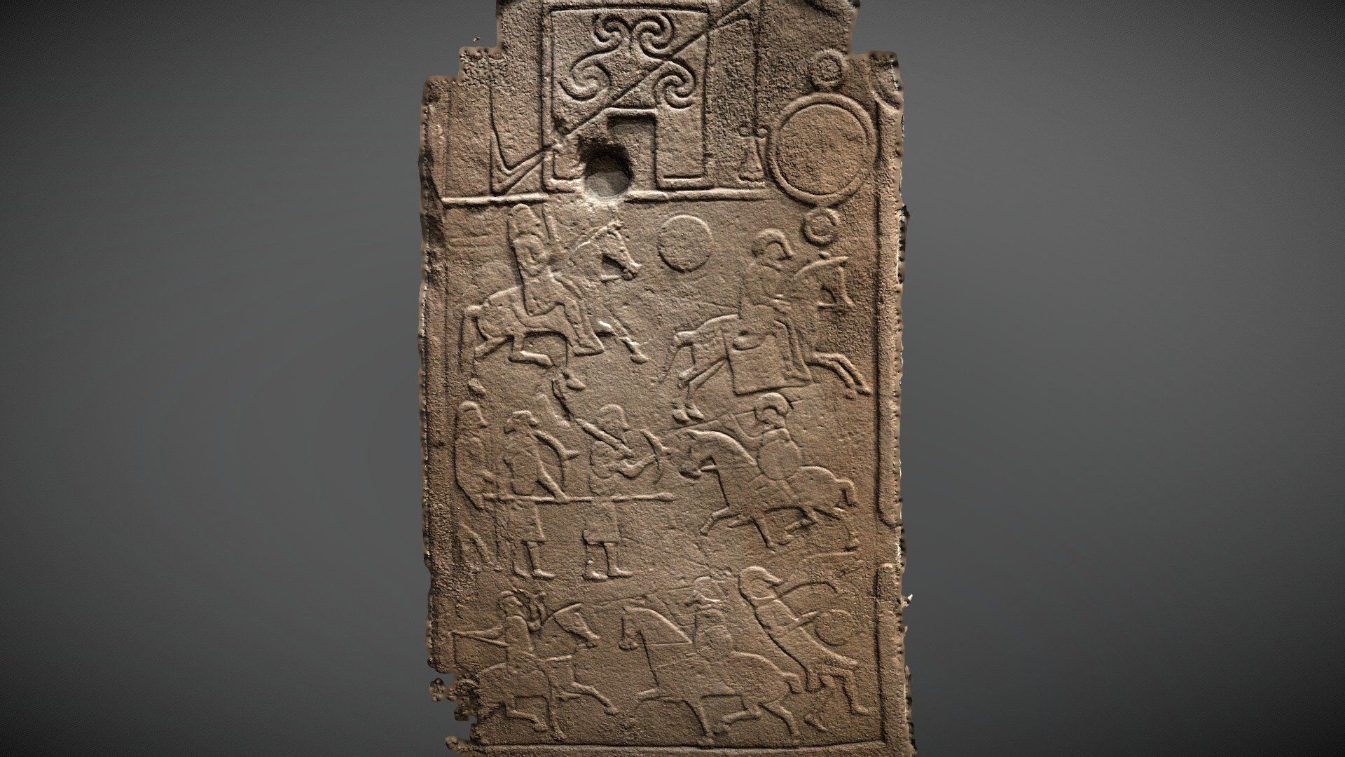 Aberlemno Stone - Pictish Symbol Stone (NMS)