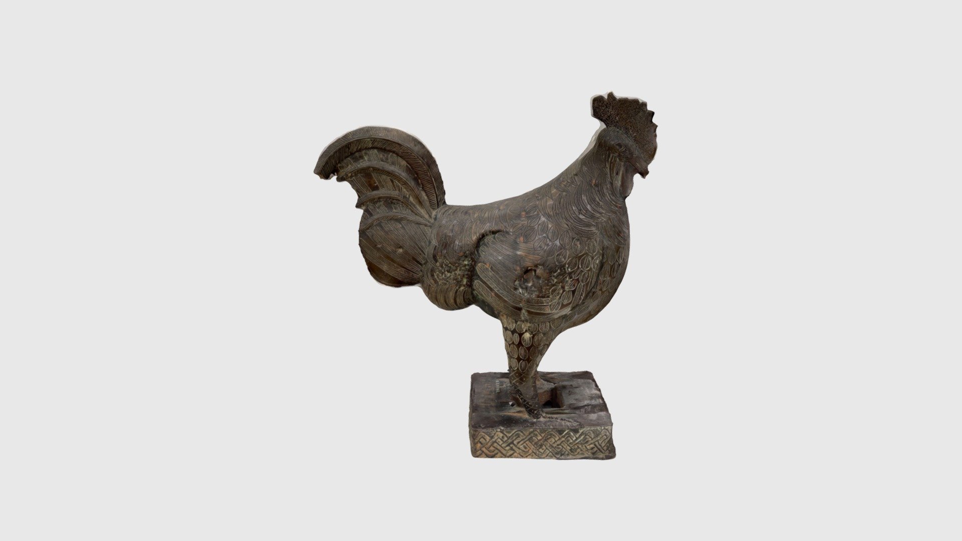 Benin Cock Download Free 3d Model By Mreumann E5deb47 Sketchfab 4928