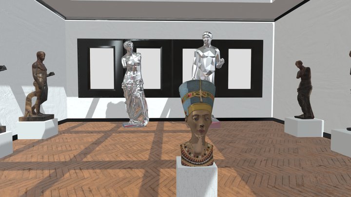 nefertiti 3D Model