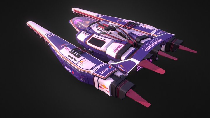 Mothman's Stingray 3D Model