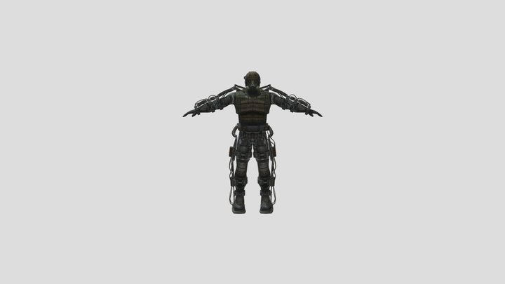Stalker_monolith_4 3D Model