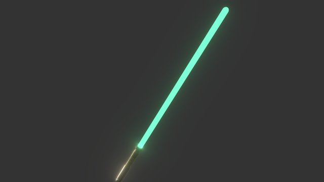 Jedi Consular's Lightsaber 3D Model