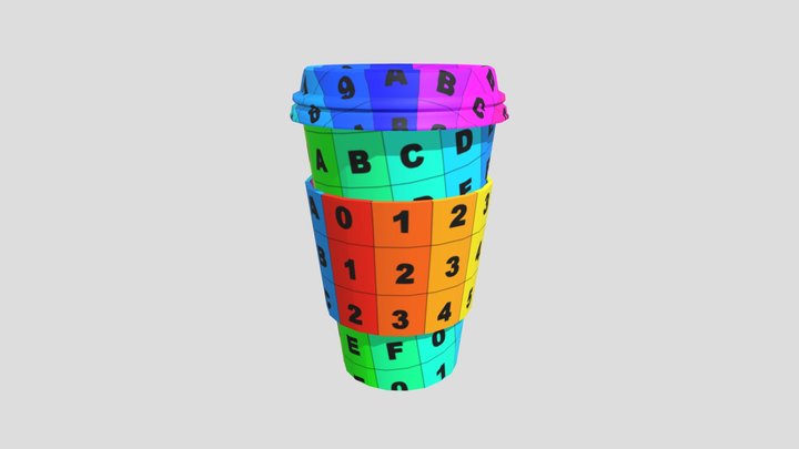 Coffee UV 3D Model