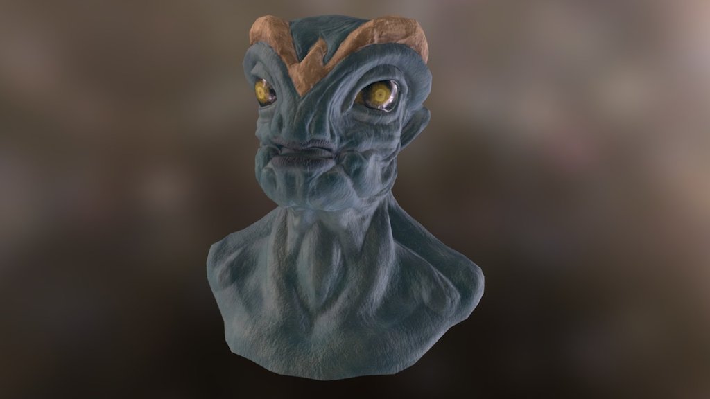Alien Lamb Low 3D model by TheO Rezhenov (teddior) [e5e4754] Sketchfab