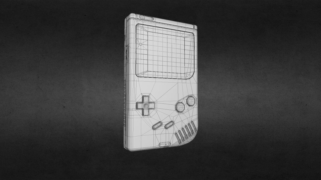 GameBoy 3D Model