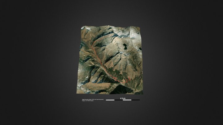 萨武主峰 – Modello 3D gratuito STL