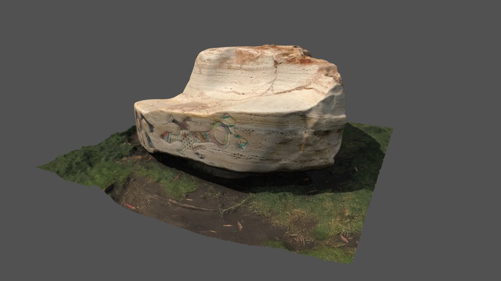 Laguna Lizard Bench - Photoscan