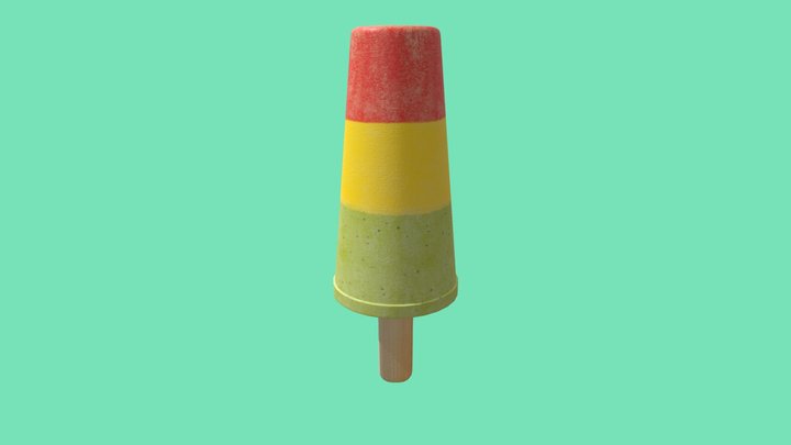 Ice_cream_02 3D Model