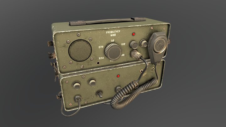 Ham Radio 3D Model