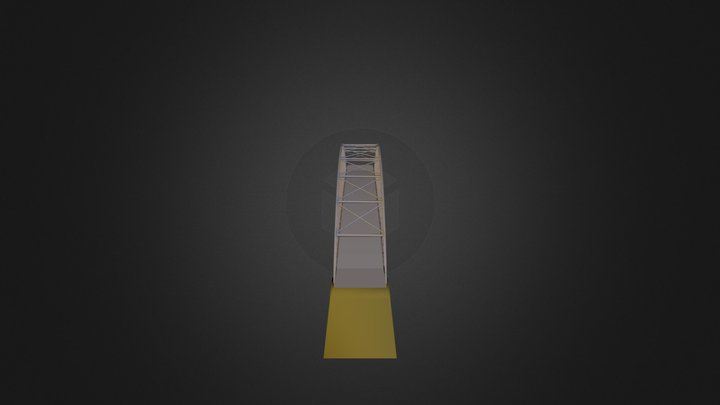 Suspension-bridge 3D Model