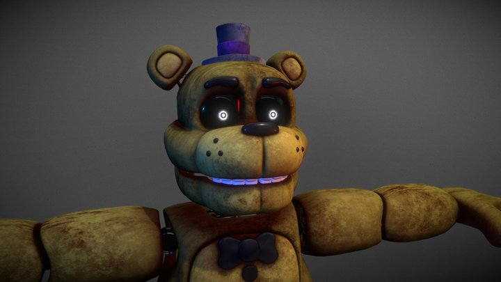 OrionGames' Fredbear (idoblenderstuffs) 3D Model