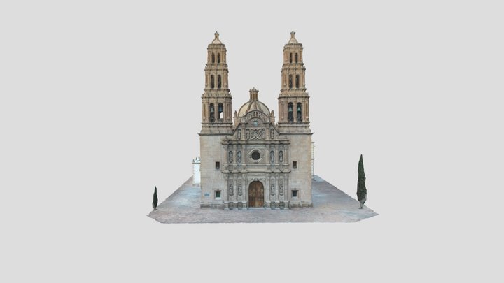 Catedral Metropolitana de Chihuahua 3D Model