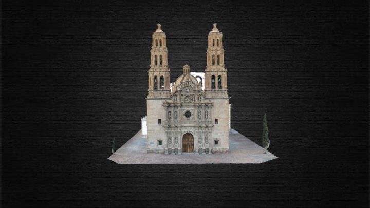 Catedral Metropolitana de Chihuahua 3D Model