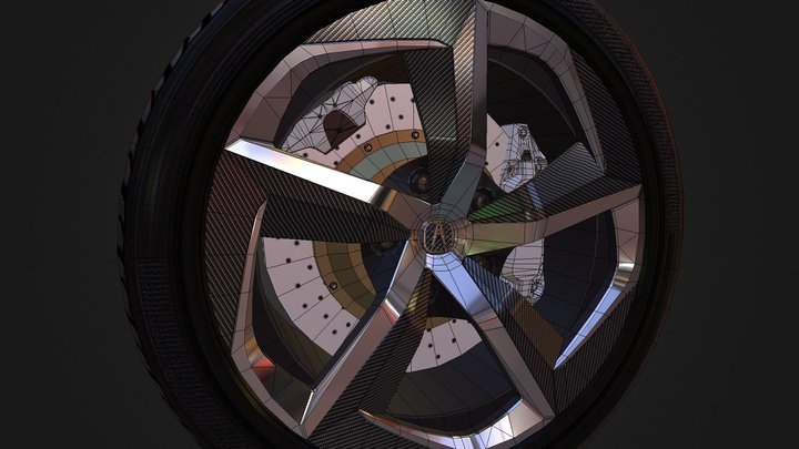 Wheel 3D Model