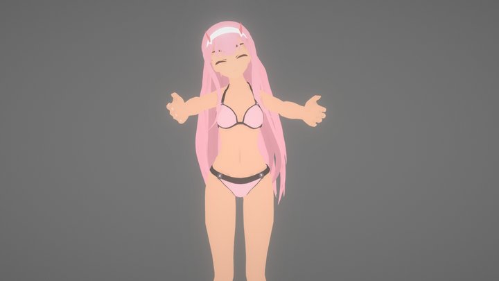 Zero Two 3D Model