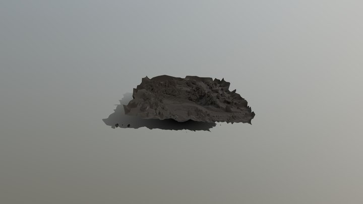 Kamieniołom wapienia w Dębniku 3D Model