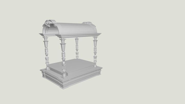 carreta 3D Model