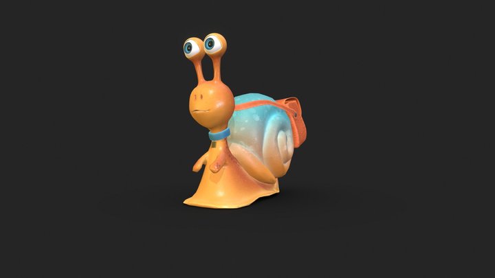 Snail 3D Model