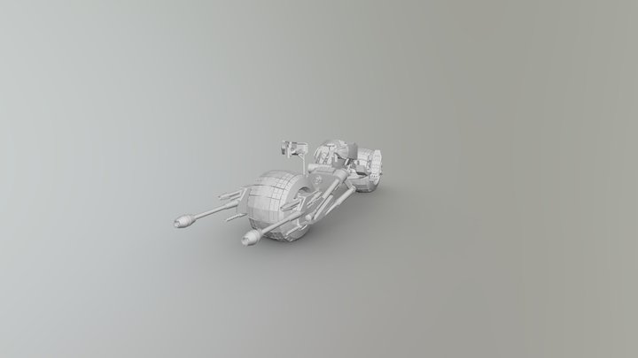Batpod 3D Model