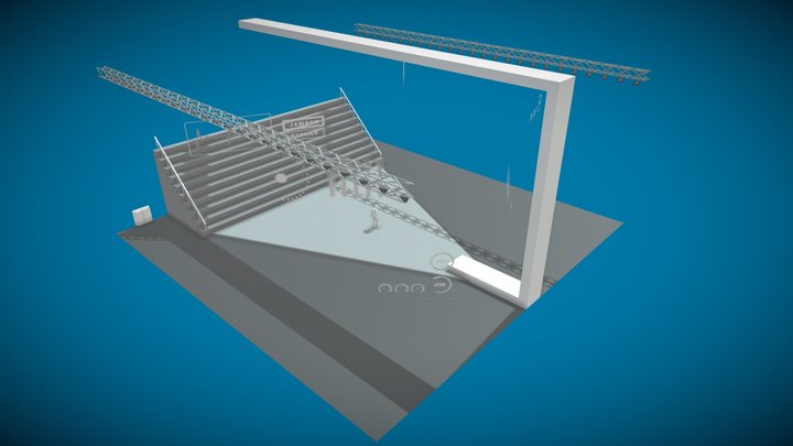 Escenario Unidigital Test 3D Model