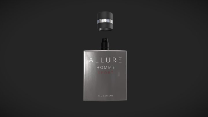 Chanel Allure Homme Sport Eau Extreme 3D Model